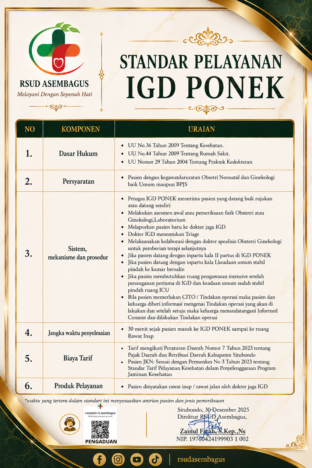 Pelayanan IGD PONEK